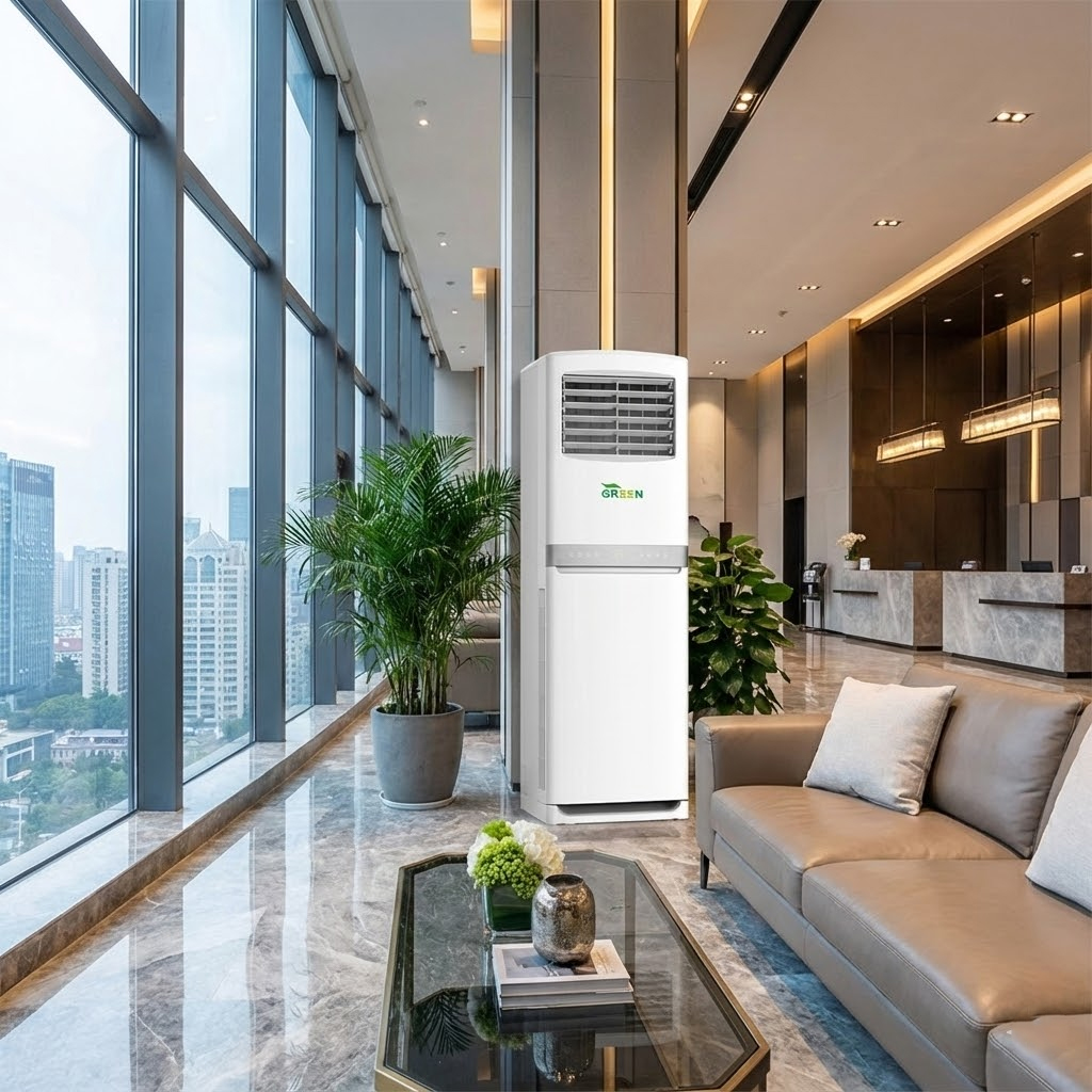 کولر گازی ایستاده گرین تروپیکال on/off 60000 مدل SVK-CH60F3C3R1