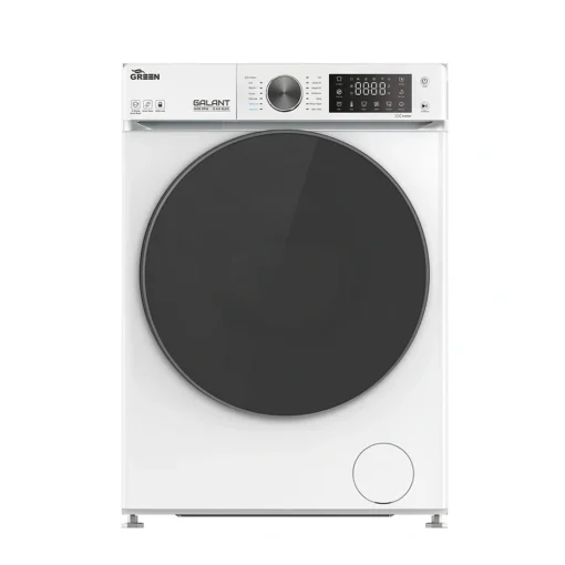 ماشین لباسشویی 12 کیلوگرم گرین مدل BLDC GALANT Series سفید