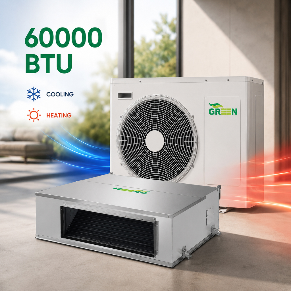 کولر گازی داکت اسپلیت گرین تروپیکال 60000 مدل GDS-60P3T3/R1