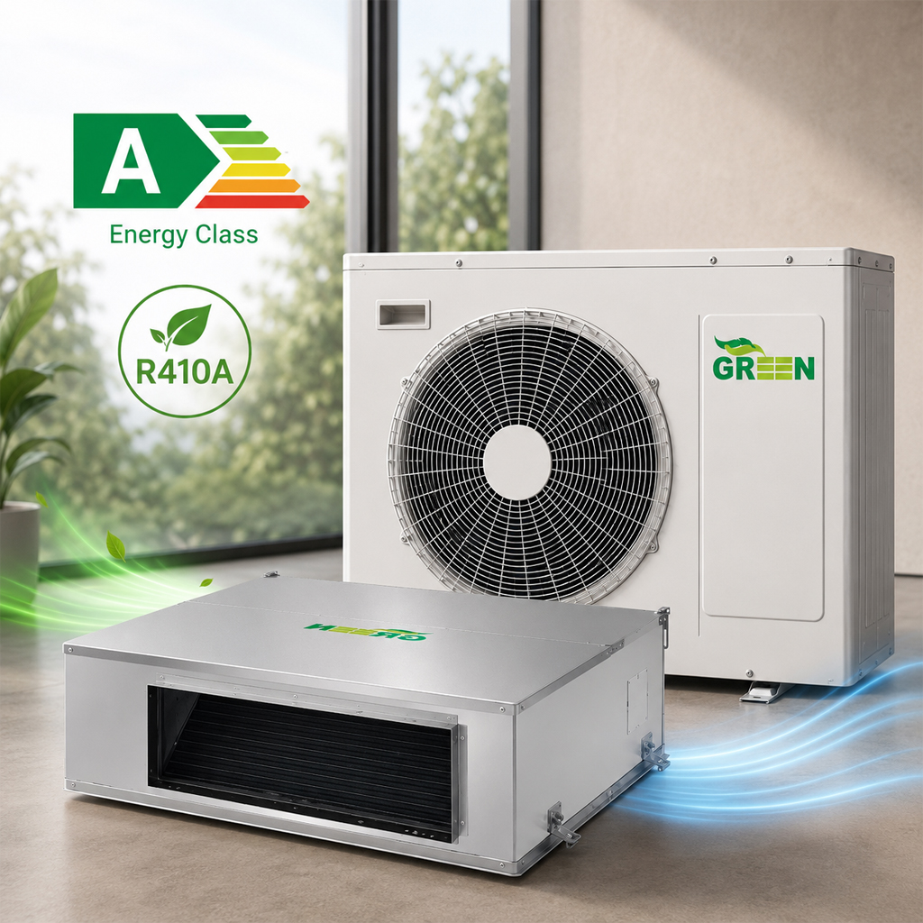کولر گازی داکت اسپلیت گرین تروپیکال 60000 مدل GDS-60P3T3/R1
