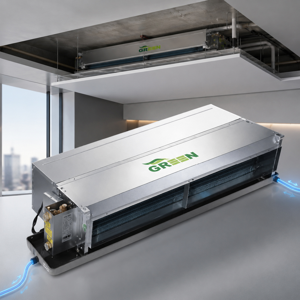فن کویل سقفی توکار گرین مدل GDF300P1