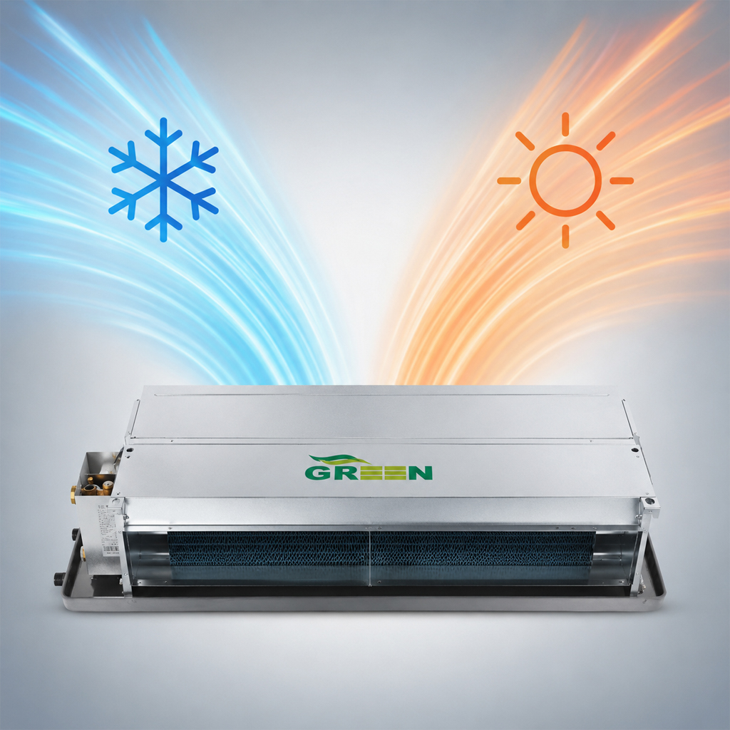 فن کویل سقفی توکار گرین مدل GDF300P1