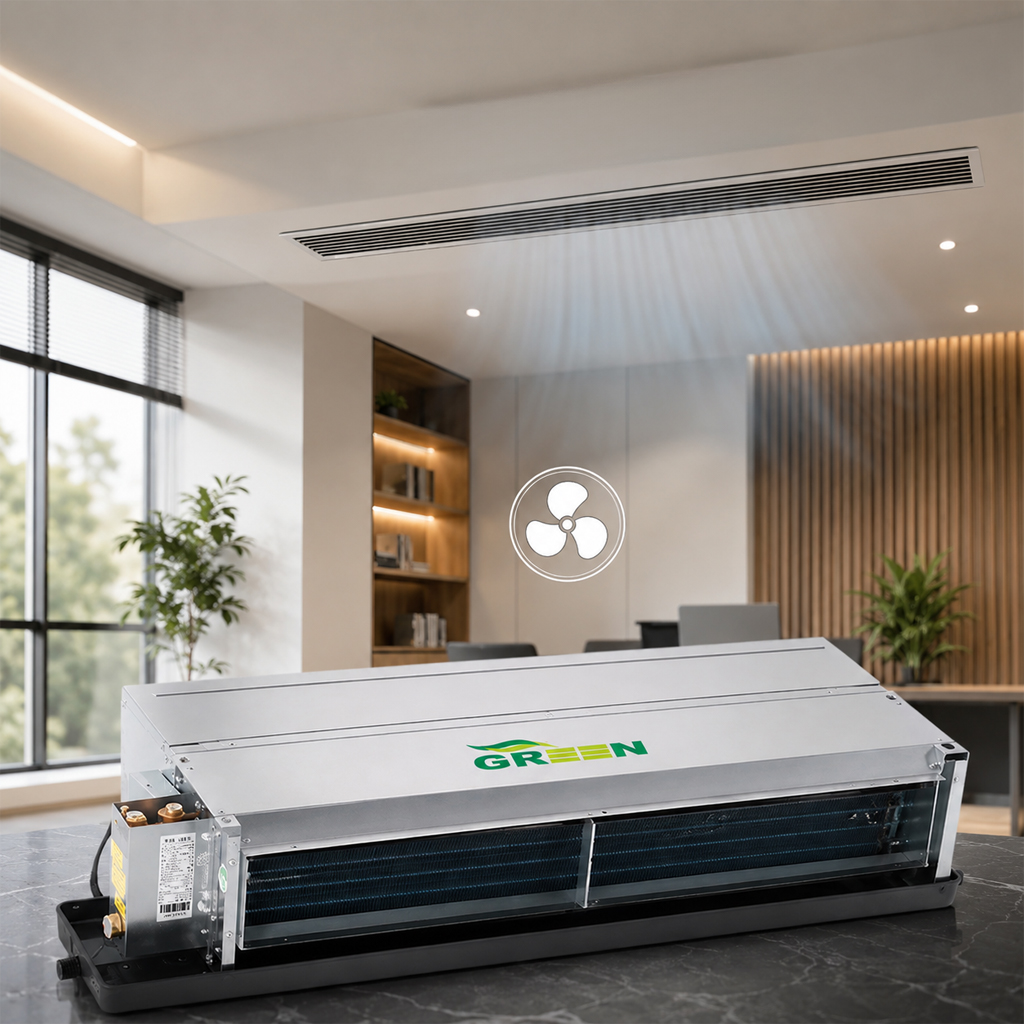 فن کویل سقفی توکار گرین مدل GDF400P1
