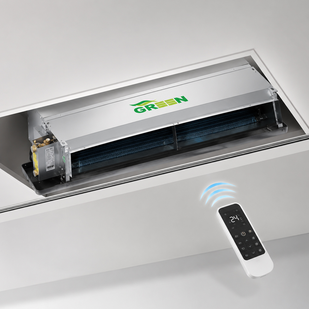 فن کویل سقفی توکار گرین مدل GDF400P1