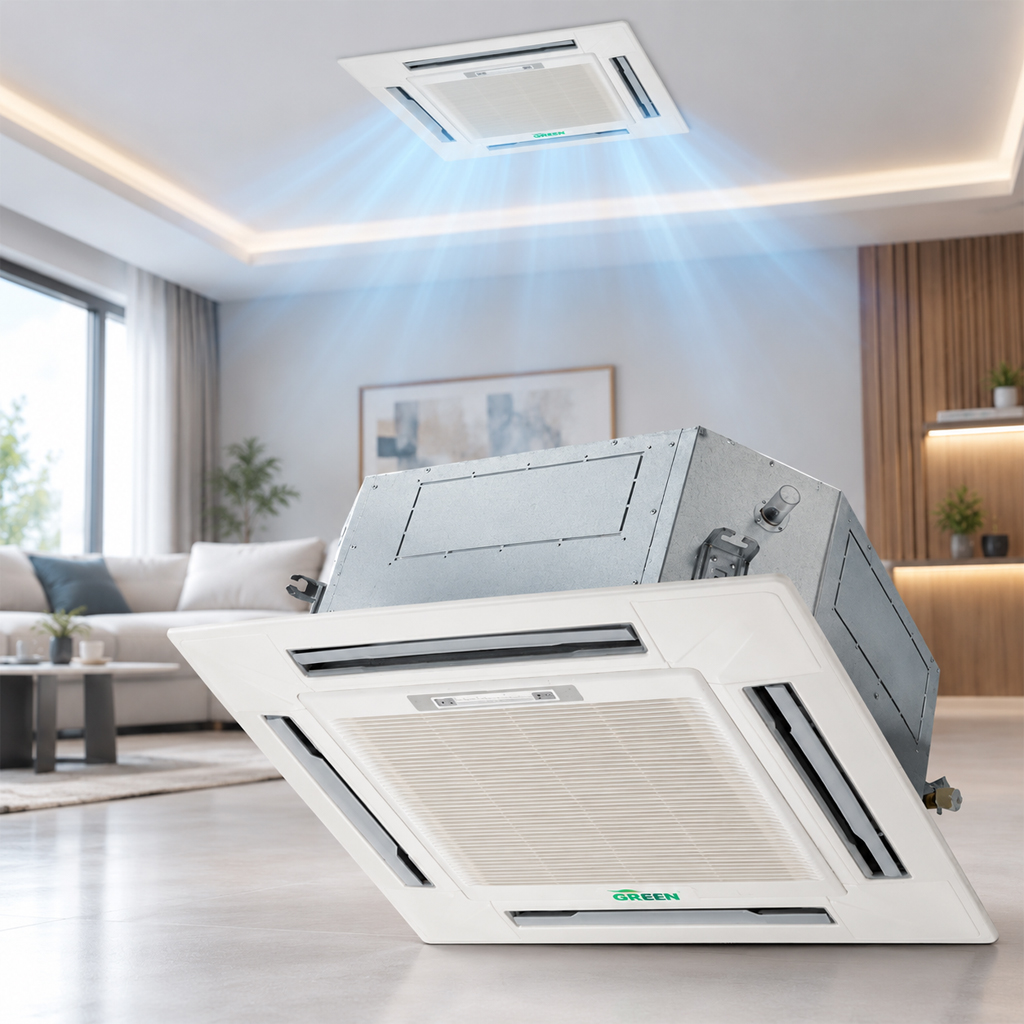 خرید فن کویل کاستی چهار طرفه گرین مدل G4WF300P1