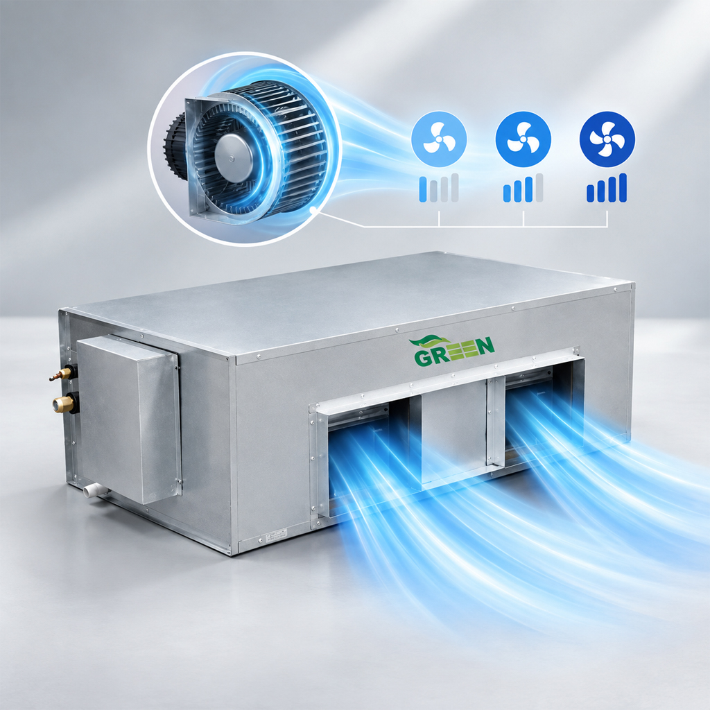 فن کویل کانالی گرین مدل GDF1000P1/H