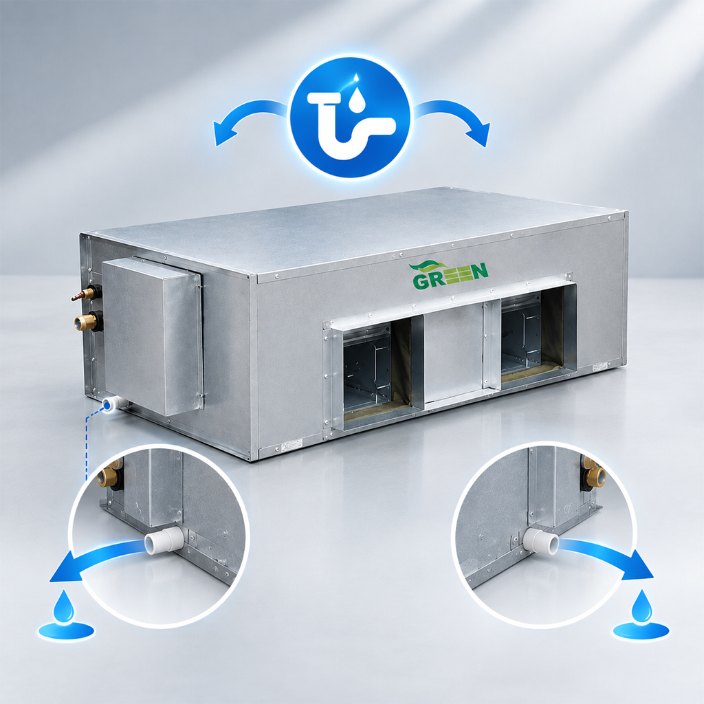 فن کویل کانالی گرین مدل GDF1000P1/H