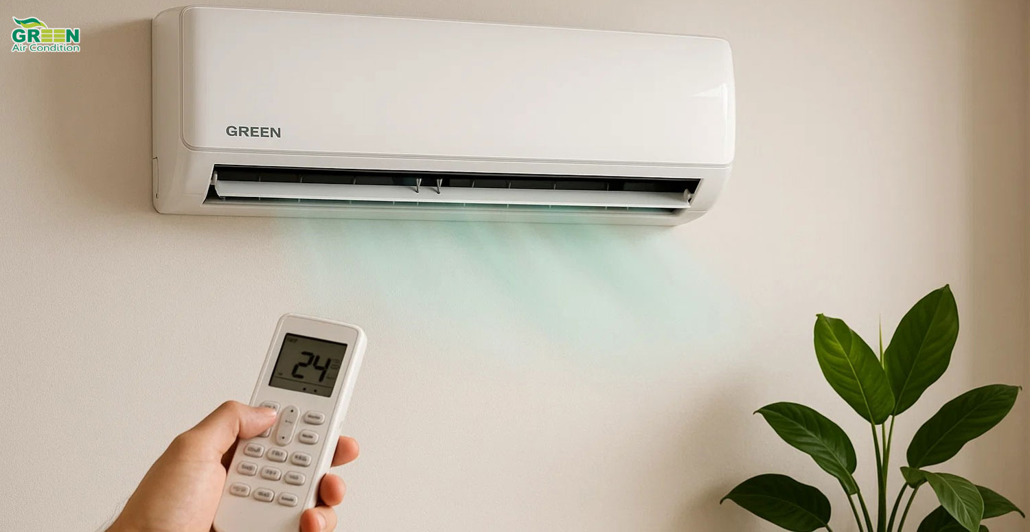 برترین ویژگی ‌های اسپلیت دیواری green چیست؟
