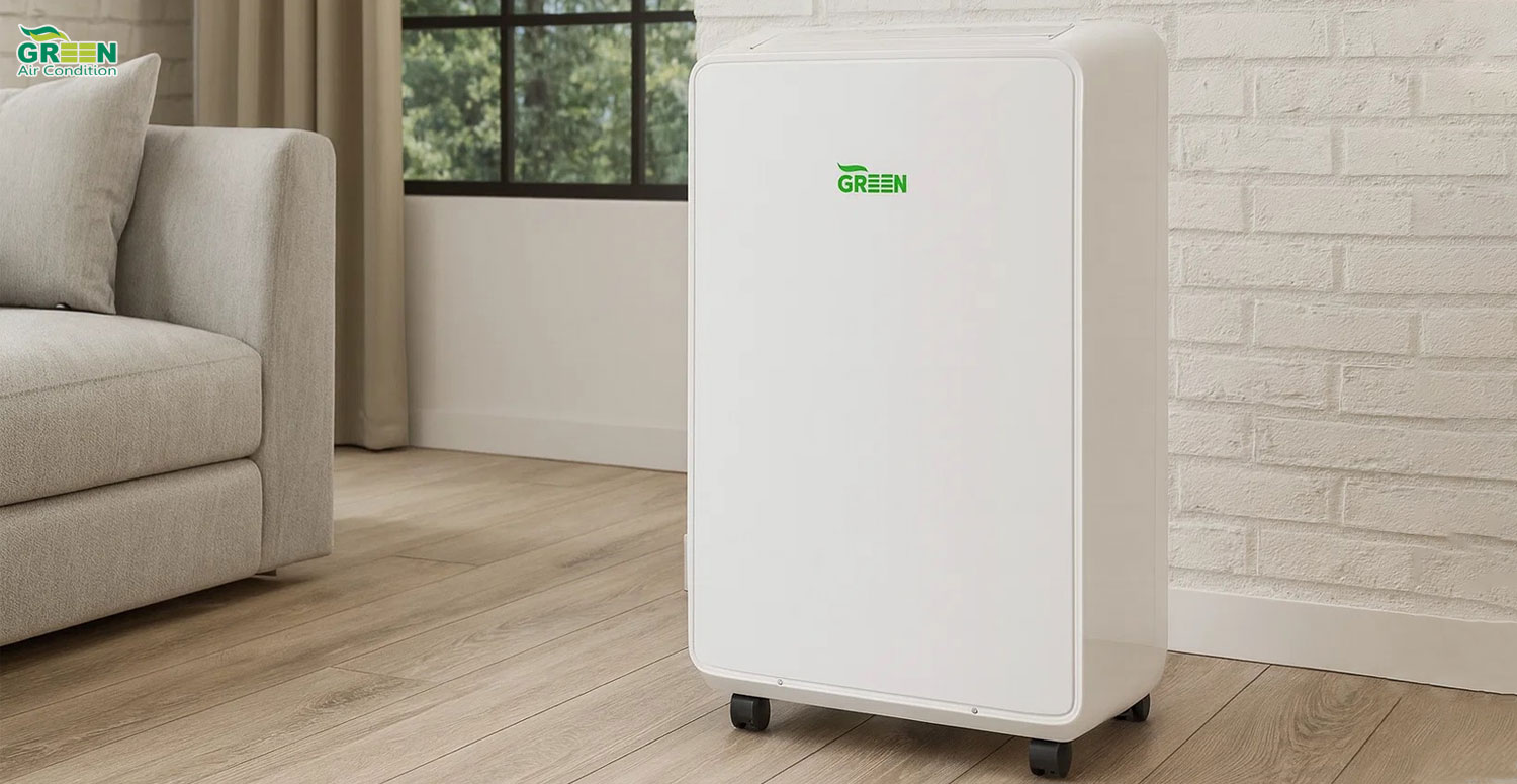 قابلیت ها در کولر گازی پرتابل green
