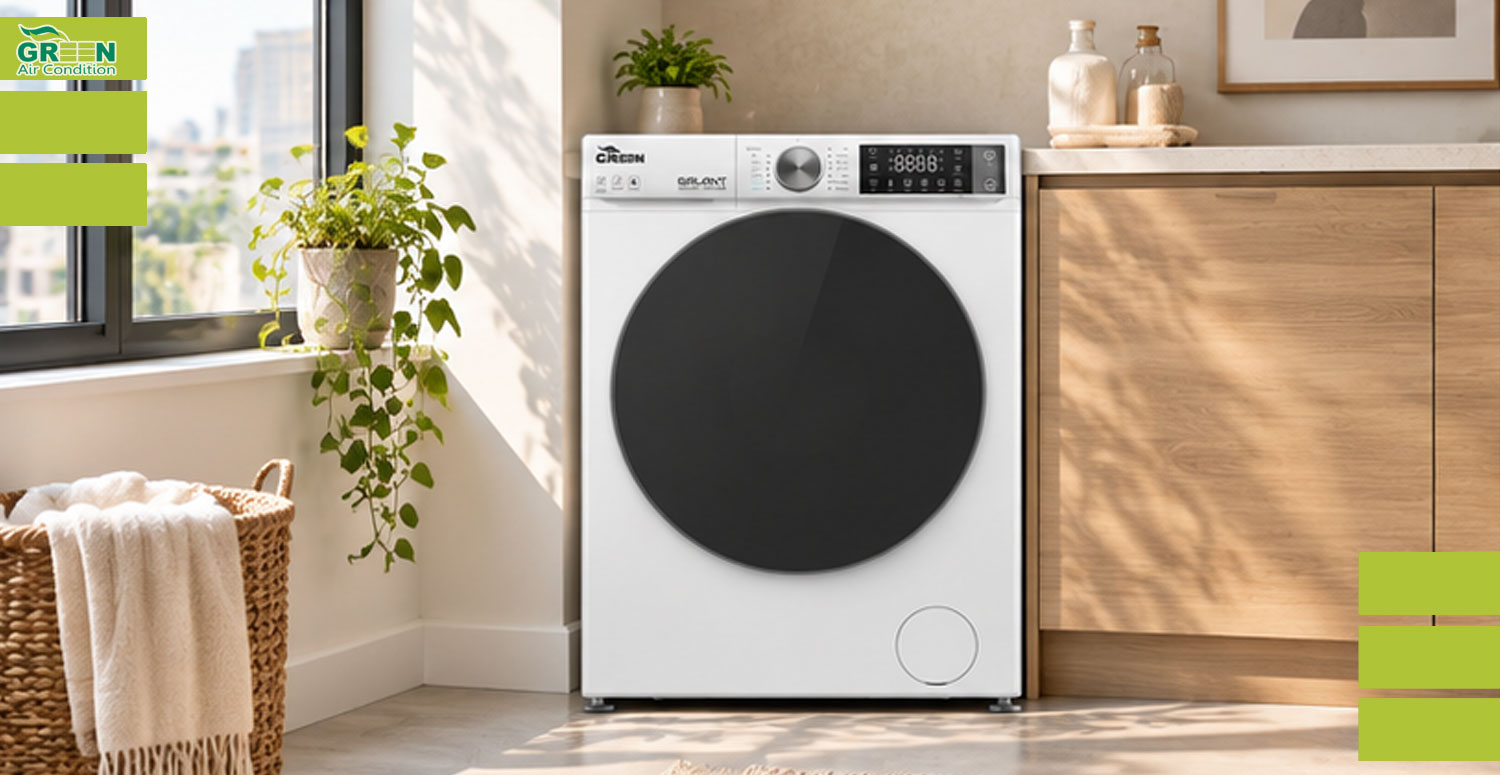 مقایسه ماشین لباسشویی ۱۲ کیلو و ۱۵ کیلو گرین